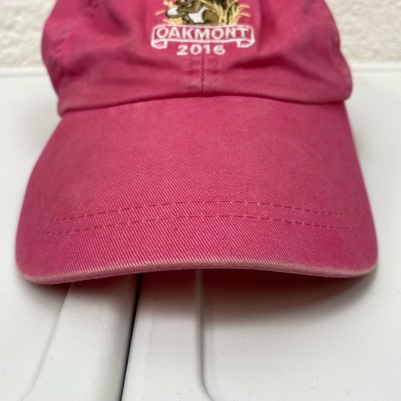 US OPEN "OAKMONT" TENNIS 2016 HOT PINK BALL CAP WITH ADJUSTABLE BACK STRAP - Picture 4 of 6